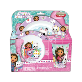 Set de vajilla infantil Gabby's Dollhouse Party (5 Piezas) Precio: 17.78999959. SKU: B18R8237TF