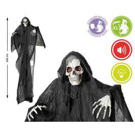 Decoración Halloween Monje Esqueleto Negro XL con Luz y Sonido 240 cm para Exterior y Eventos Temáticos Precio: 14.69000016. SKU: B12RAGEYTS