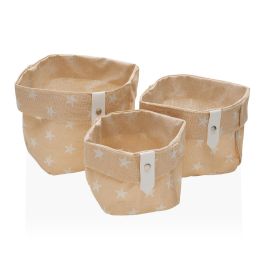 Set 3 Cestas Stars Beige Versa 14CM (4 Unidades) Precio: 14.88999985. SKU: S3409544