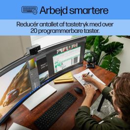 HP Teclado y Ratón Inalámbrico 650 - Combo Cómodo, Productivo y Fiable con Rastreo Preciso