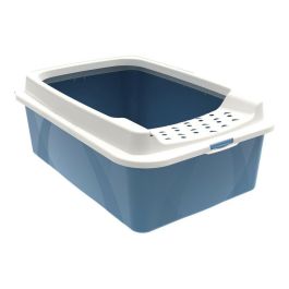 Rotho Mypet Bandeja para Gatos Bonnie Eco Blanco Azul Cielo, Entrada Espaciosa, Borde Alto, Fácil de Limpiar, Ideal para Razas Grandes Precio: 13.89000019. SKU: S6102022