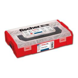 Fischer Pack 700 tornillos surtidos fpfii fixtainer 558778 - Incluye varios tamaños