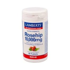 LAMBERTS Escaramujo 10.000mg Rose Hips Vitamina C. 60 Comprimidos para Cartílago y Sistema Inmune. Apto Veganos. Precio: 22.4999995. SKU: B14X46XJ7P