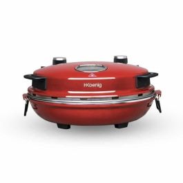 HKoeNIG NAPL350 - Horno para pizza Napoletana - Hasta 350 ° C - 32cm - 1200W - Temporizador - Placa vitrocerámica de piedra HKoeNIG NAPL350 - Horno para pizza Napoletana - Hasta 350 ° C - 32cm - 1200W - Temporizador - Placa vitrocerámica de piedra
