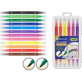 Bismark Rotuladores Lettering Doble Punta Media-Pincel C-Surtidos Estuche 12 Ud Precio: 3.50000002. SKU: B1J446934B