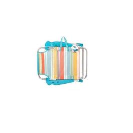 Silla de playa plegable aluminio 8 posiciones con cojin santorini. 47x49x82cm Precio: 42.69000032. SKU: B1BNVBMHWX