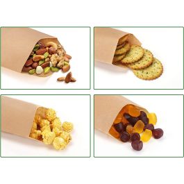 Bolsas Kraft reutilizables para alimentos, 30 unidades - Algon (36 Unidades) Bolsas Kraft reutilizables para alimentos, 30 unidades - Algon (36 Unidades)