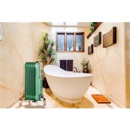 Ariete 837/14 Radiador de Aceite de 7 Elementos Vintage Verde