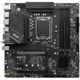 MSI Placa Base PRO B760M-A WiFi DDR4, LGA 1700, DDR4, Wi-Fi, Intel B760 Chipset, Micro ATX