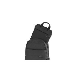 Kensington Funda ECO-FRIENDLY 12" Negro K60102WW para Portátil, Poliéster Reciclado, Resistente al Agua, con Bolsillos y Asa