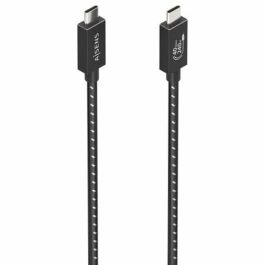 AISENS - CABLE USB4 GEN3x2 ALUMINIO 40GBPS 8K@60HZ 5A 48V 240W E-MARK, TIPO USB-C/M-USB-C/M, NEGRO, 0.5M Precio: 7.49999987. SKU: B17NYXGS7L