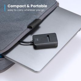 EWENT EW7066 Docking SSD M.2 NVMe/SATA USB 3.2 Gen 1 Type-C Negro ABS 10Gbit/s