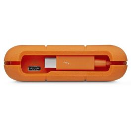 Lacie Disco Duro Externo Rugged 5TB USB-C 3.2 Gen 1 2.5" Resistente a Impactos y Salpicaduras para Movilidad