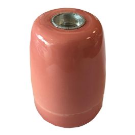 F-Line Portalámparas Vintage Cerámica E27 100W Rosa, Ø47x59mm con Cierre de Seguridad, 250V~ Precio: 5.68999959. SKU: B166GEM7EQ