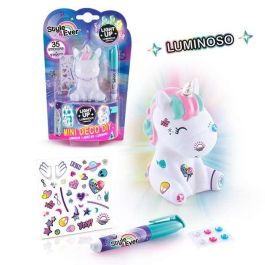 Decora tu personaje con pegatinas y rotuladores ¡con luz multicolor! 15x22x8 cm - modelos surtidos Decora tu personaje con pegatinas y rotuladores ¡con luz multicolor! 15x22x8 cm - modelos surtidos