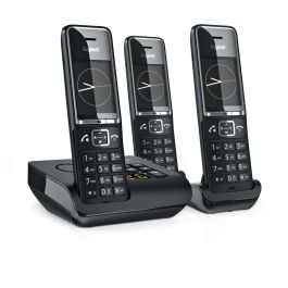 Gigaset COMFORT 550A Teléfono Inalámbrico Trio Negro con Contestador Automático y Altavoz, 200 Contactos Precio: 161.59000055. SKU: B19T8PSZMM