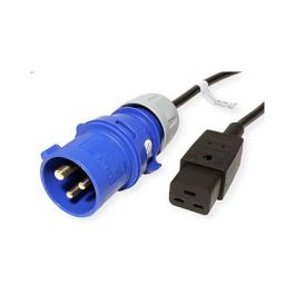 Bachmann 346.112 Cable de Conexión IEC60309-C19, 3m, 16A, Azul y Negro, Conector Macho IEC 309 a Hembra C19 Precio: 38.6232. SKU: B1884YMMMJ