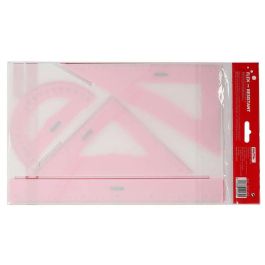 Estuche dibujo reglas flexibles surtido de 3 colores - modelos surtidos Estuche dibujo reglas flexibles surtido de 3 colores - modelos surtidos