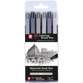 Talens Sakura Rotuladores Punta Pincel Koi Colouring Brush Pen C-Surtidos Urbanos Estuche 6 Ud Precio: 4.58999948. SKU: S8418313