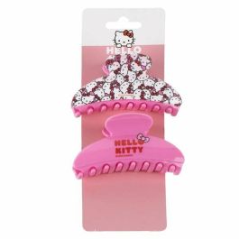 Cerdá Clips Accesorios para Pelo Hello Kitty Rosa PINK, set de 3 años