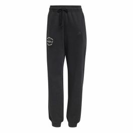 Pantalón Largo Deportivo Adidas Signature Graphic Print Fleece Loose Negro Mujer Precio: 47.79000028. SKU: B1A2N6ECZV