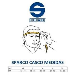 Sparco S002231B Sotocasco Aperto Bi Poliest. Costuras extra planas
