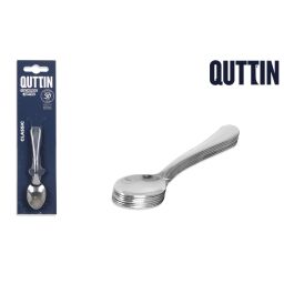 Quttin Set de 6 Cucharas de Café Clásico de Acero Inoxidable, Longitud 10.5 cm, Grosor 1.5 mm (12 Cajas) Precio: 31.50000018. SKU: S2202985