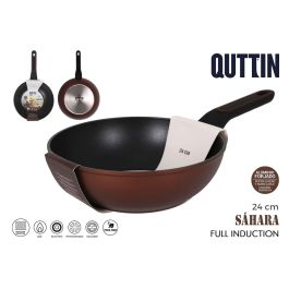 Wok de aluminio forjado 24 cm Quttin - Full Sahara (6 Unidades) Precio: 91.50000035. SKU: B1GZV7W5NT