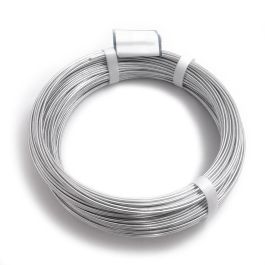 Alambre Zincado N° 14 Calibre 2,20 mm x 50 m Peso 1500 gr Acero Plateado Precio: 7.49999987. SKU: S7900062