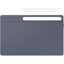 Samsung Smart Book Cover para Galaxy Tab S10 Ultra / Tab S9 Ultra Folio Azul con Modo Espera y Auto Encendido/Apagado