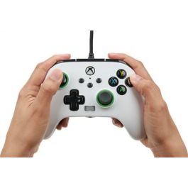 Power A Mando con Cable FUSION PRO 2 para Xbox Series X/S 1516954-01, Negro/Blanco