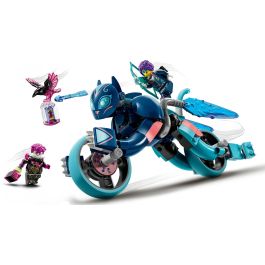 LEGO 71479 Moto Felina de Zoey DREAMZzz - Gato de Juguete Reconstruible 2 en 1, Se Transforma en Moto o Vehículo de Vuelo