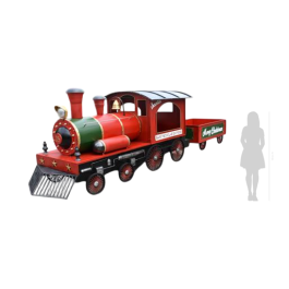 Tren Navidad Tradicional DKD Home Decor Rojo Verde 139 x 183 x 594 cm Precio: 6062.79000008. SKU: B1DTW555Q6