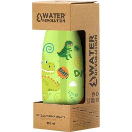 WATER REVOLUTION Botella termo Dino Raw 350ml