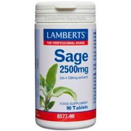 LAMBERTS Salvia 2500 mg Extracto 90 Comprimidos para Menopausia y Bienestar Femenino Precio: 31.5000004. SKU: B18CJ2QP9L