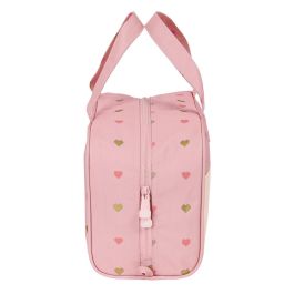 Neceser Escolar Glow Lab Hearts Rosa 31 x 14 x 19 cm Neceser Escolar Glow Lab Hearts Rosa 31 x 14 x 19 cm