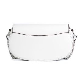 Bolso Bandolera Michael Kors Mila Blanco 23 x 12 x 6 cm