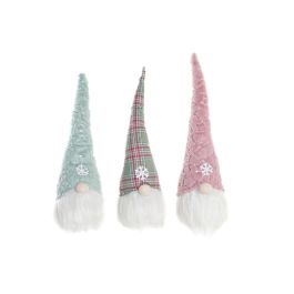 Figura Navidad Fantasia DKD Home Decor Verde Rosa 16 x 54 x 17 cm (3 Unidades) Precio: 41.50000041. SKU: B196FVHPDR