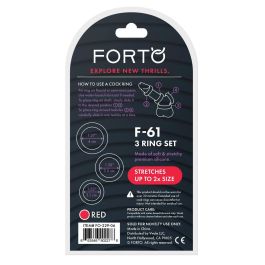 Anillo para el Pene Forto Azul (Talla única)