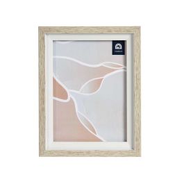 Giftdecor Portafotos Natural Borde Blanco 15x20 cm (Set de 24)
