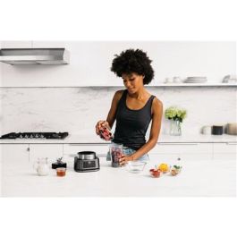 Ninja CB100EU Batidora de Vaso 2 en 1 Power Nutri 1100W con Smart Torque y Recipientes de 700ml y 400ml