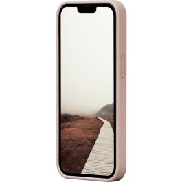 dbramante1928 Funda Monaco para iPhone 14, Rosa Arena, Protección Impacto y MagSafe, Tacto Suave