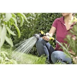 Karcher 26452690 Pistola de Riego Plus Multifunción con Gatillo Autoblocante, Giratorio y 4 Formas de Chorro