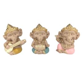 Figura Oriental DKD Home Decor Rosa Azul 5 x 7 x 6 cm (12 Unidades) Precio: 33.2750003993. SKU: B156FMMWE2