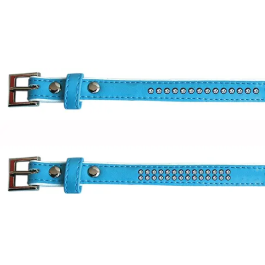 Freedog Collar Polipiel Brillantes Azul 1.3 X 30 cm Precio: 3.95000023. SKU: B13TSAY2MA