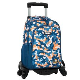Mochila fortnite blue camo adaptable. carro con 4 ruedas giratorias. 42 x 32 x 20 cm. Mochila fortnite blue camo adaptable. carro con 4 ruedas giratorias. 42 x 32 x 20 cm.