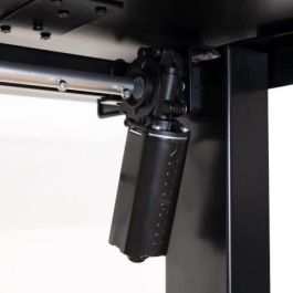 Tooq TQESSD22-BK Mesa Eléctrica Elevable Origami Negra 1200x600x730-1180mm para Oficina o Gaming con Panel Digital