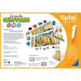 Ravensburger 00189 tiptoi Number Zoo Juego Educativo Electrónico sin Pantalla para Niños a partir de 4 Años