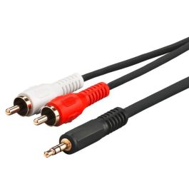 MicroConnect Cable Adaptador de Audio Minijack 3.5mm a 2 RCA Macho 1.5 m Precio: 2.50000036. SKU: B14RAENPE2