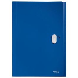 Leitz 46240035 Carpeta de polipropileno acordeón 5 posiciones A4, azul, con bolsillo frontal y broche giratorio, reciclable Precio: 18.58999956. SKU: B1B5CLQ9ZK